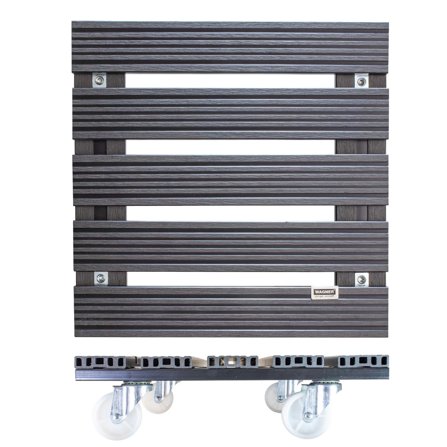 Multi Roller WPC, 120 Kg Tragkraft, Ca. 39 X 39 X 11 Cm – Bild 4