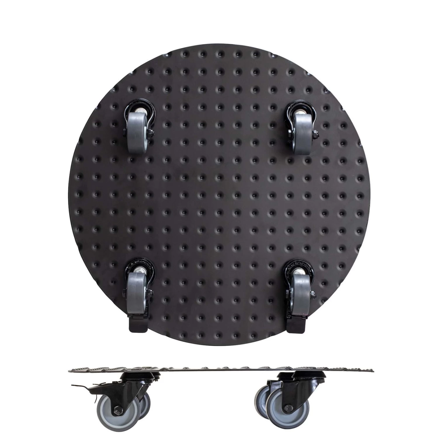 Pflanzenroller 'Alaska', Tragkraft 150 Kg, Anthrazit, Alu, 7 X 38 X 38 Cm – Bild 5