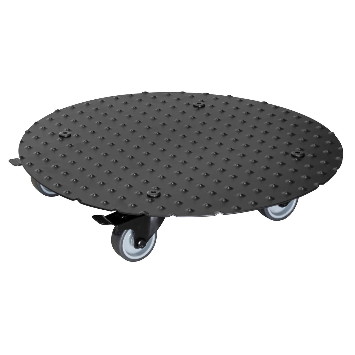 Pflanzenroller 'Alaska', Tragkraft 150 Kg, Anthrazit, Alu, 7 X 38 X 38 Cm