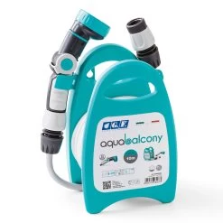 Aqua Balcony Schlauchtrommel Mit 10 M Schlauch, Aquamarin