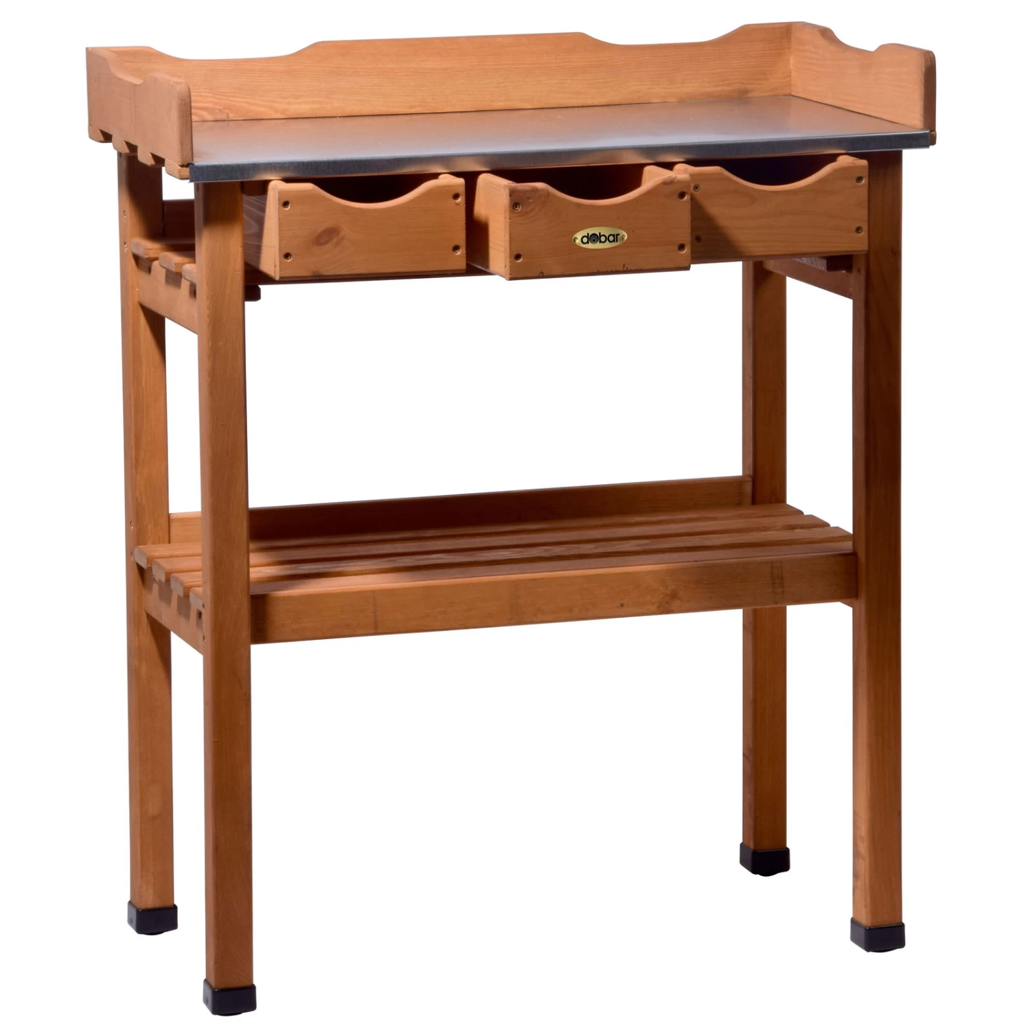 Pflanztisch, Natur, Kiefernholz, 78 X 38 X H91 Cm – Bild 2