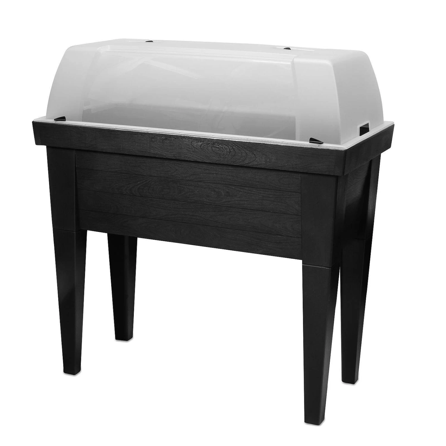 Hochbeet Mit Deckel, Anthrazit, Ca. 100 X 50 X 107 Cm – Bild 2