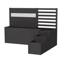 Biohort Terrassenabgrenzung 'Da Vinci' Mit Sichtschutz, 250 X 201 X 168 Cm