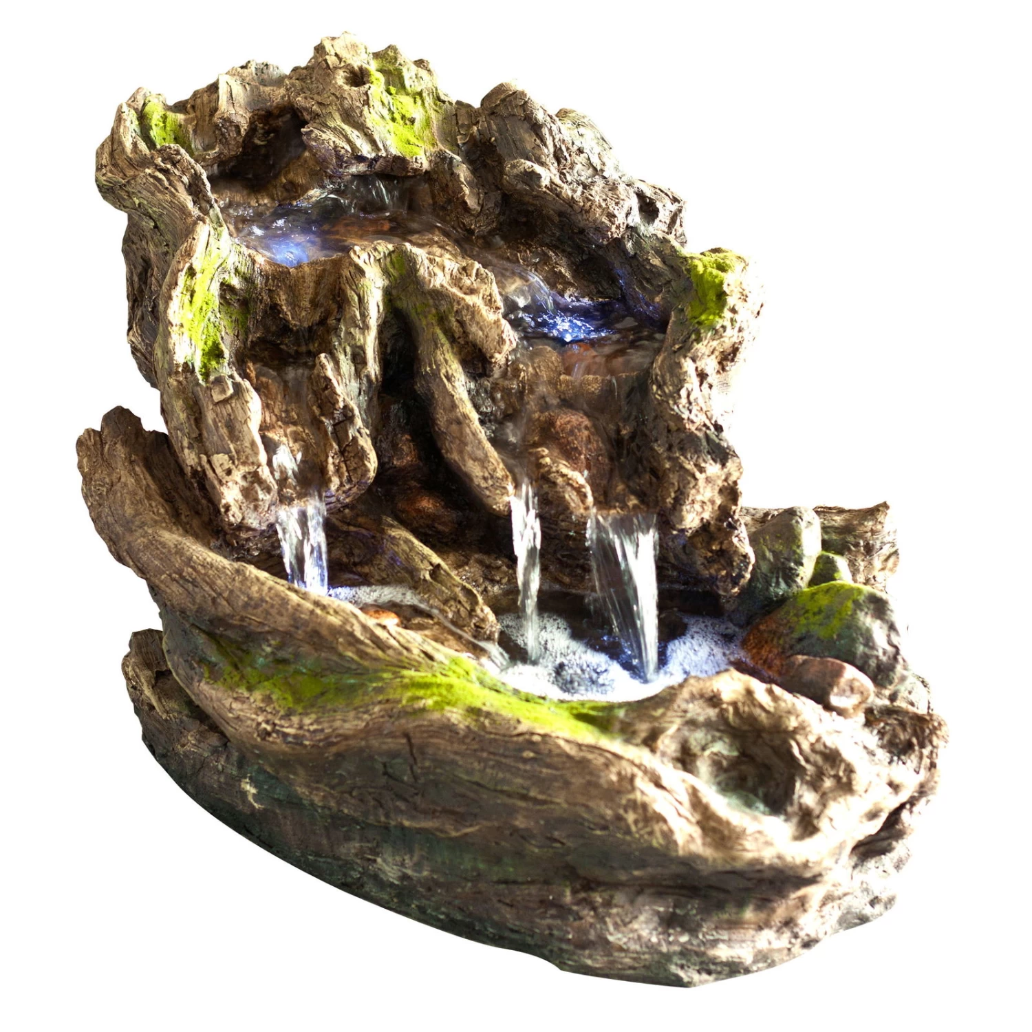 Brunnen, Holzoptik, 72 X 47 X 40 Cm