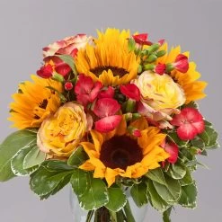 Blumenstrauß 'Viel Glück' Inkl. Gratis Grußkarte