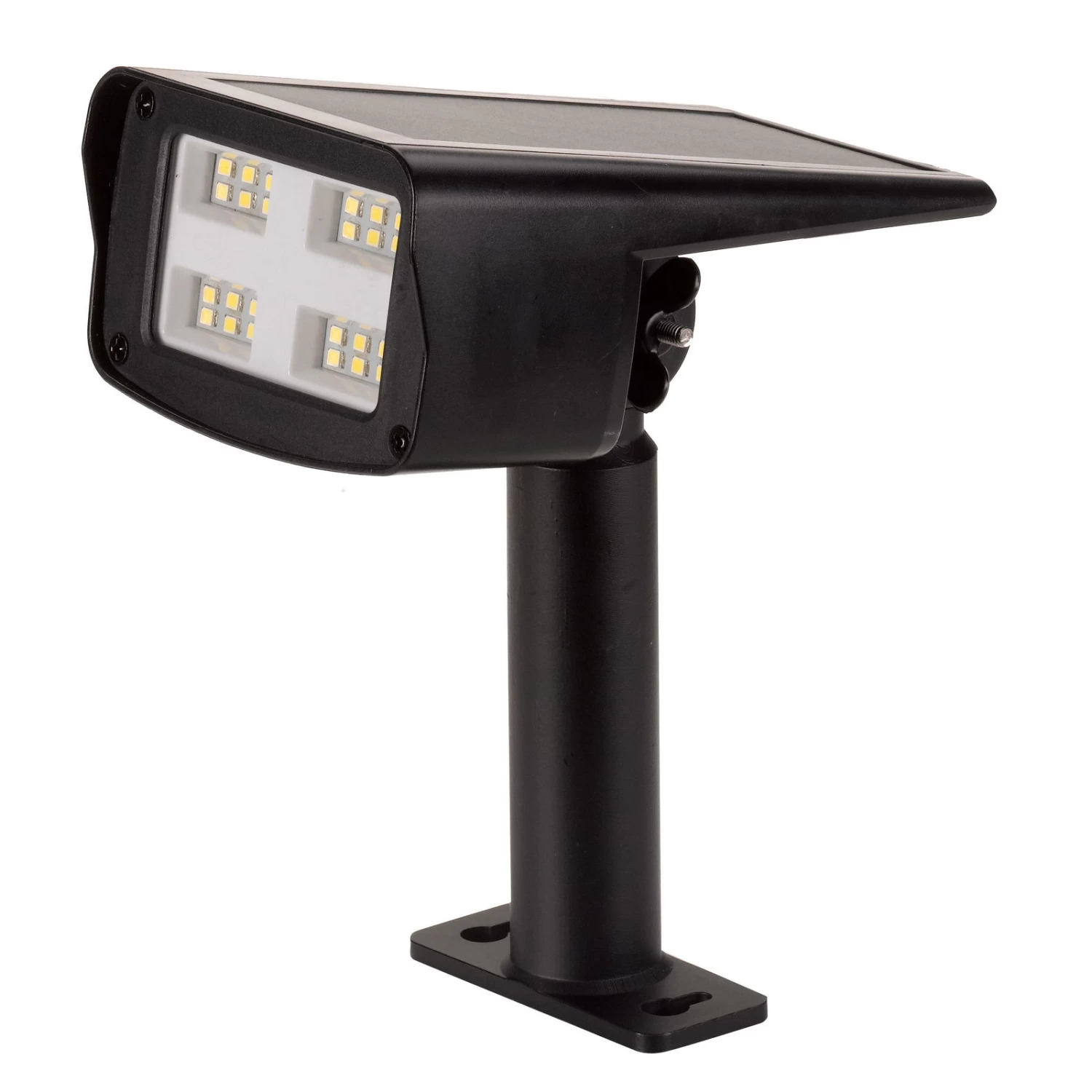 Gartenstrahler 'Revo', Schwarz, Kunststoff – Bild 5