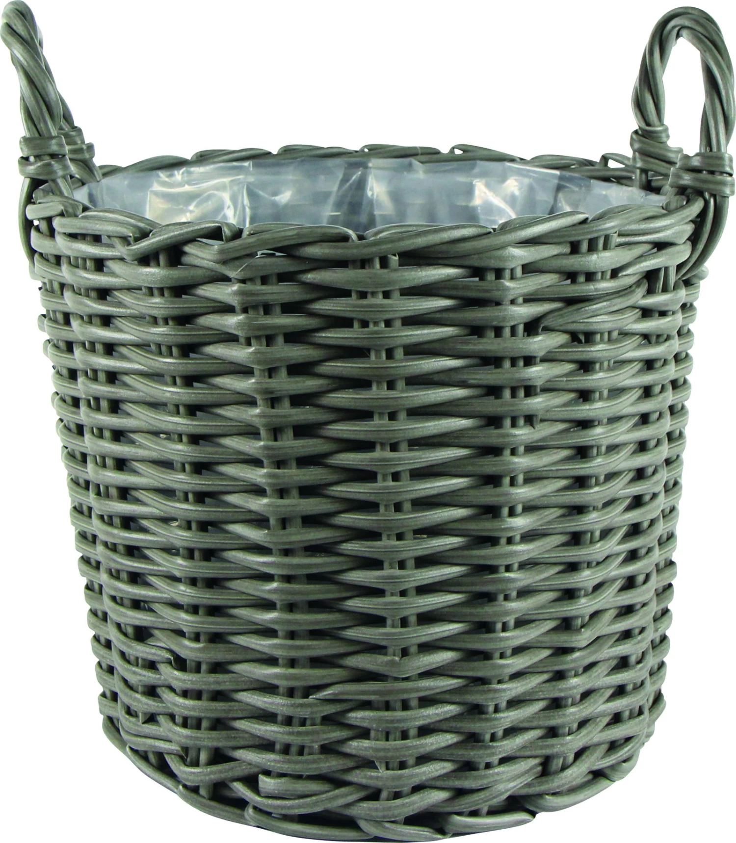 Kölle Pflanzkorb Mila, Grau, D 46 X H 34 Cm