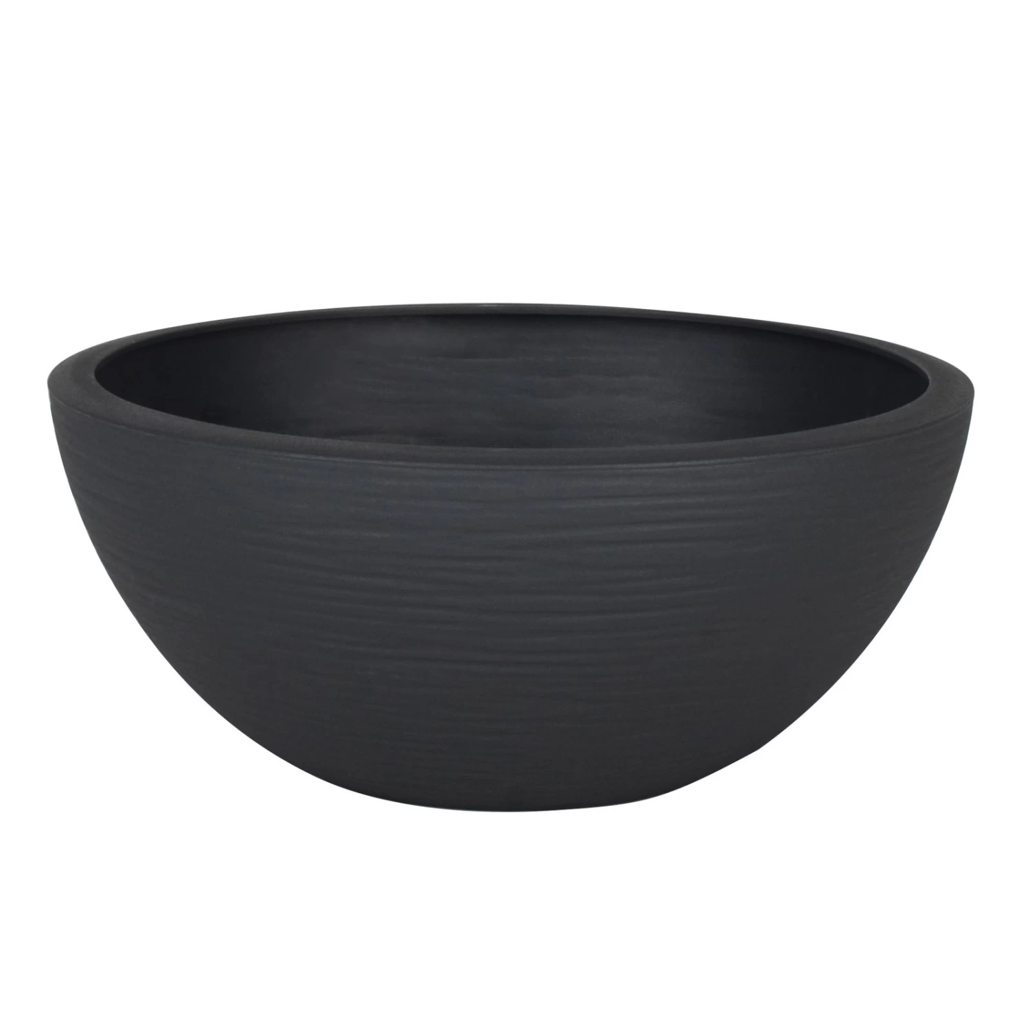 Pflanzschale Graphit Ella, Anthrazit, Ø 24,5 X H 10 Cm