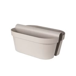 Balkonhängekästen Be Up Duo, Sand, 50 Cm, 18 Liter