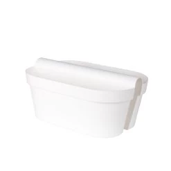 Balkon-Hängekasten „Be Up Duo“ In Der Farbe Weiß, 50 Cm / 18 Liter