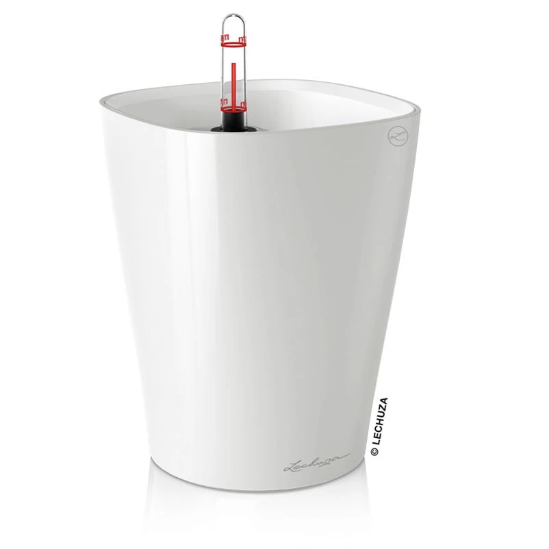 Lechuza Deltini Premium, Weiß Hochglanz, All-in-One-Set – Bild 2