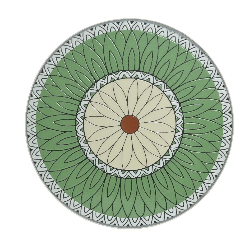 Bistro-Klappstuhl 'Vigo', Grün Mit Blumenmosaik – Bild 2