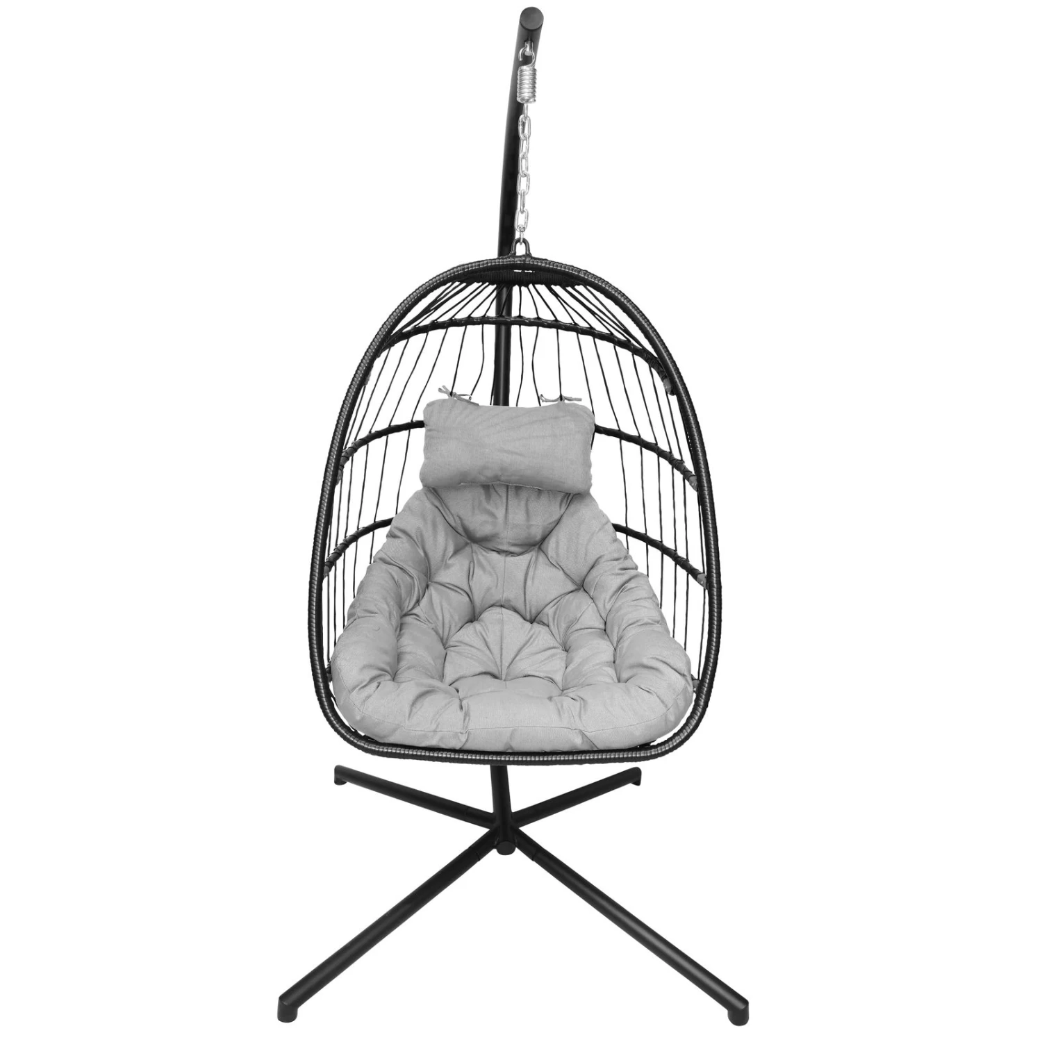 Hängesessel 'Folt Sterzing' Inkl. Auflagen, Schwarz – Bild 3