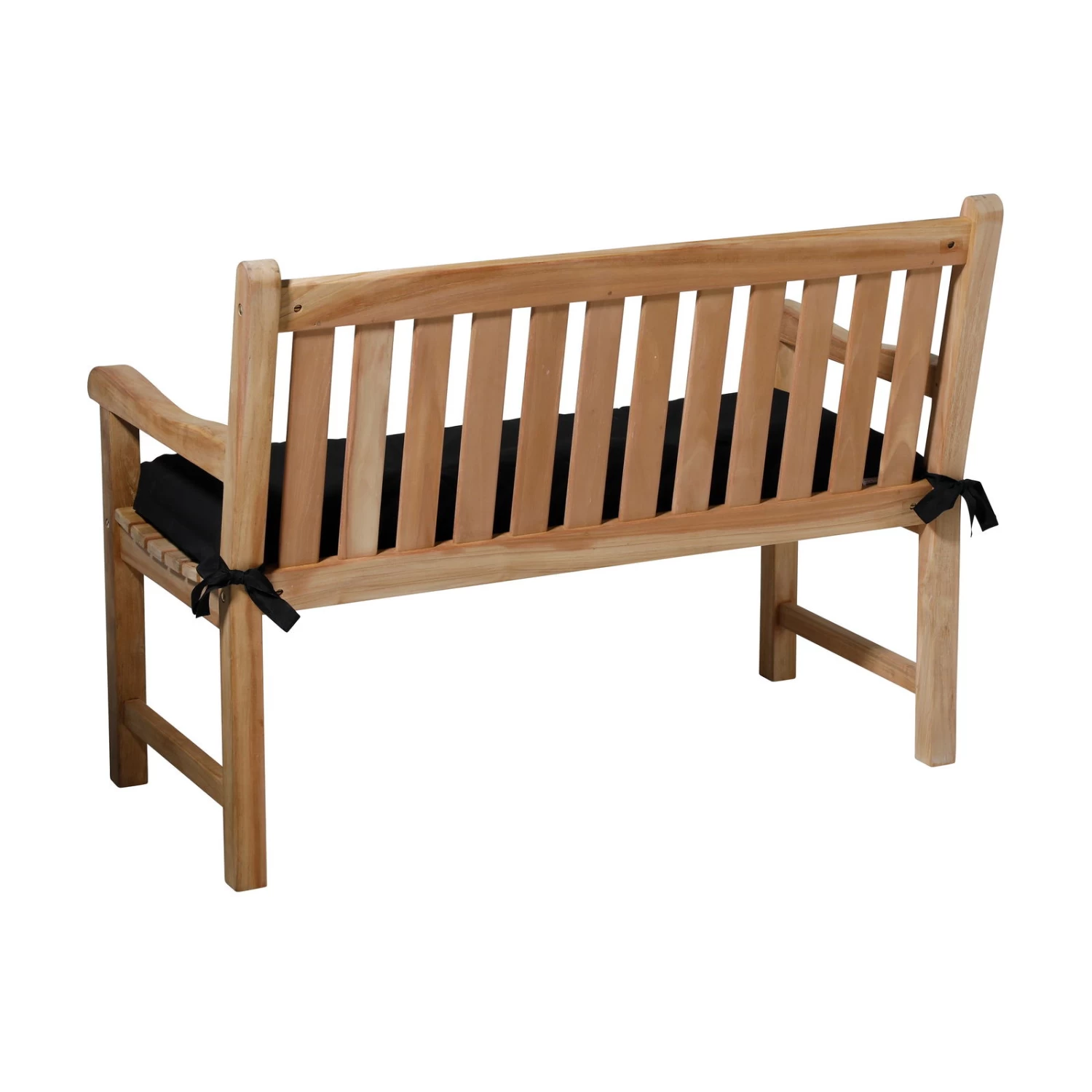 Madison Bankauflage 'Panama', Schwarz, Ca. 120 X 48 Cm – Bild 4