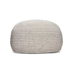 Best Pouf 'Ronda', Natur, Ca. 55 X 55 X 41 Cm