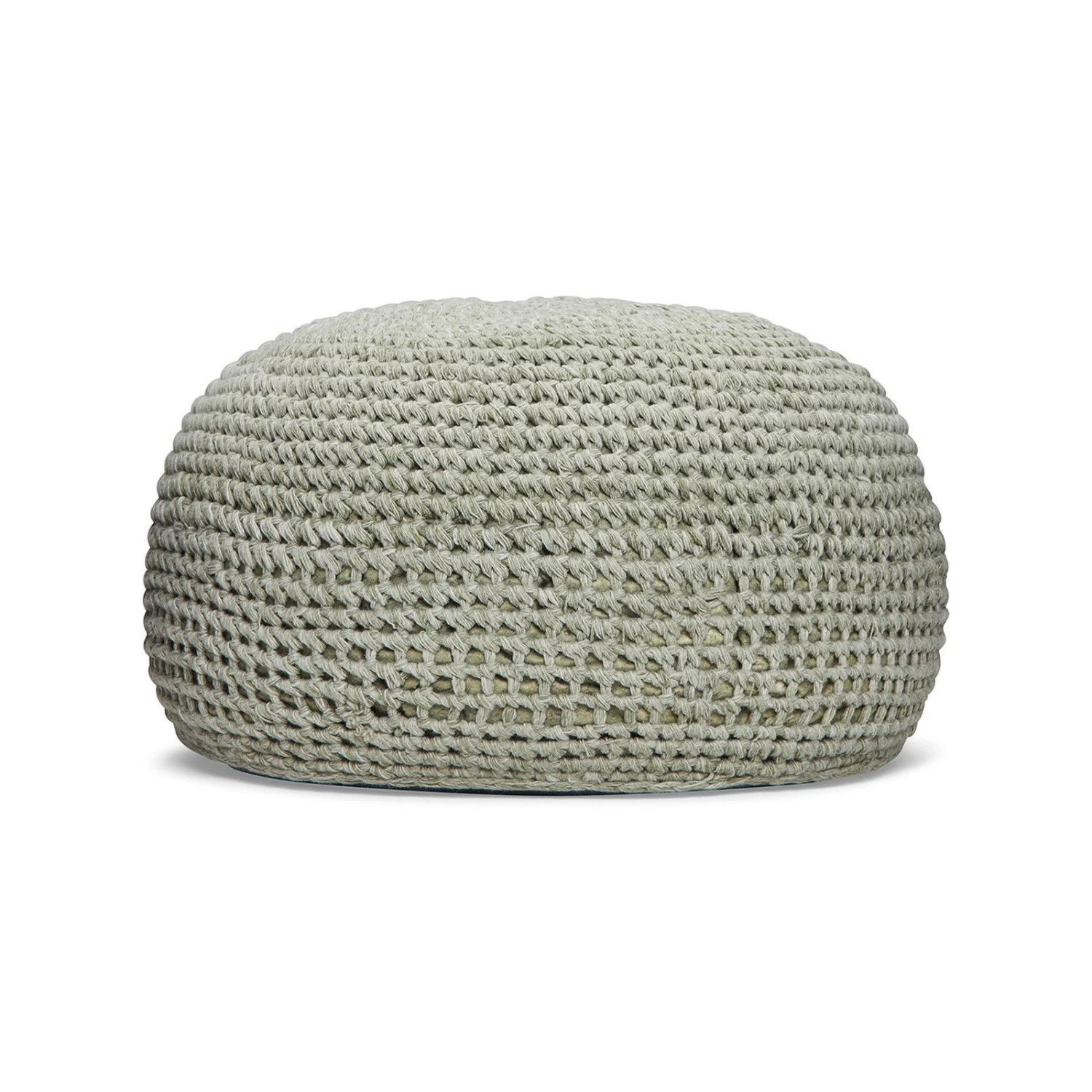 Best Pouf 'Ronda', Green, Ca. 55 X 55 X 41 Cm