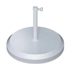 Doppler Sonnenschirmständer Für Den Balkon, 20 Kg, Silber