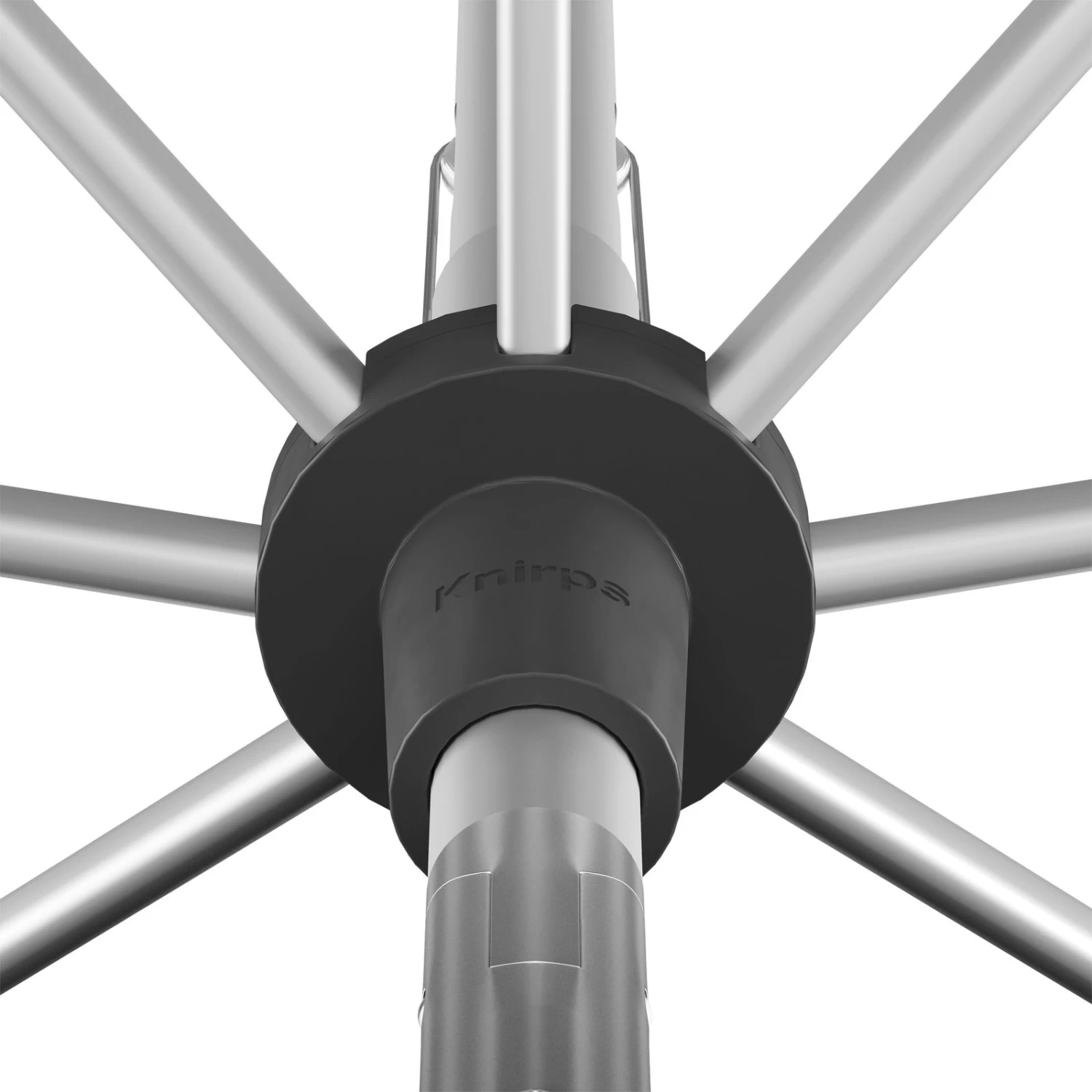 KNIRPS Kurbelschirm 'Apoll', Sand, Ca. 240 X 240 Cm – Bild 3