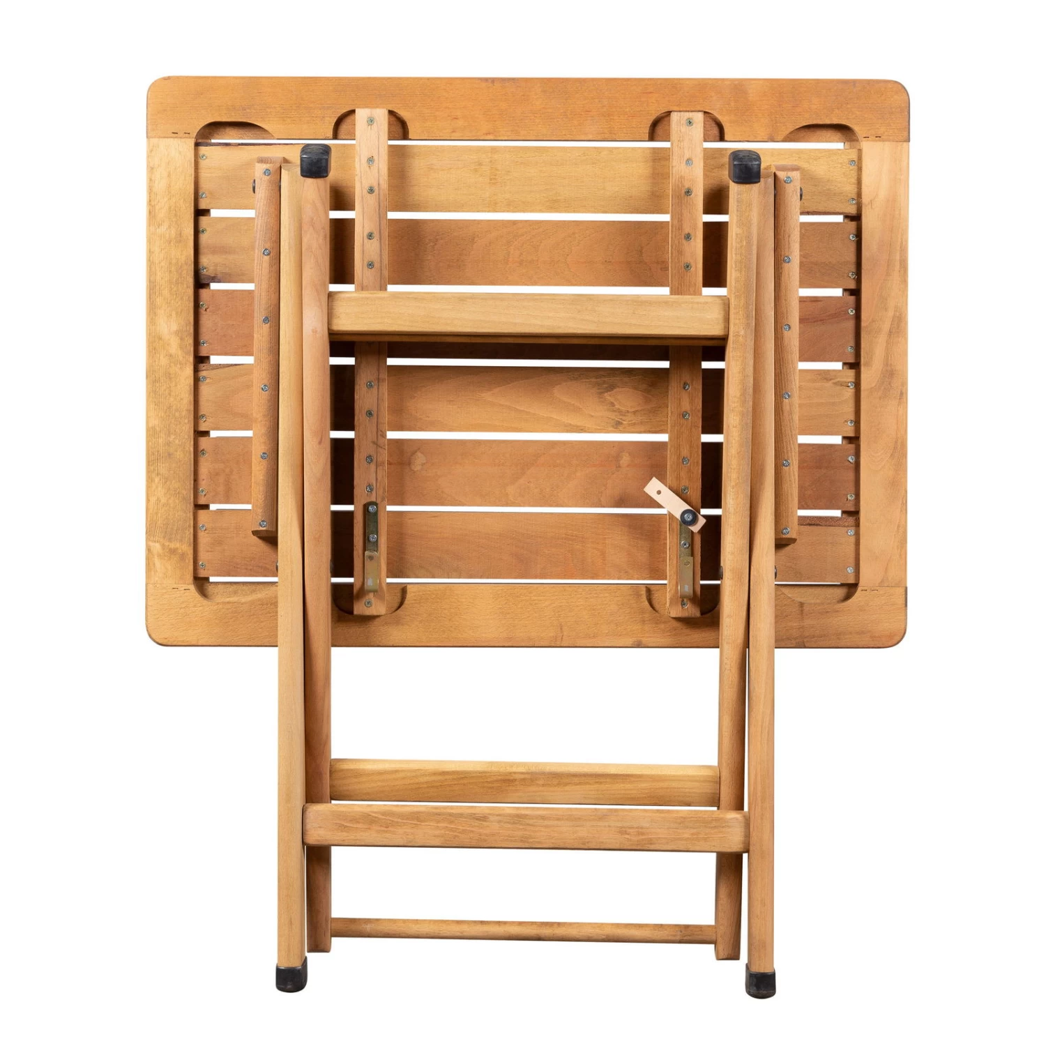 Holztisch 'Matera', Buchenholz, Ca. 80 X 60 X 75 Cm – Bild 3