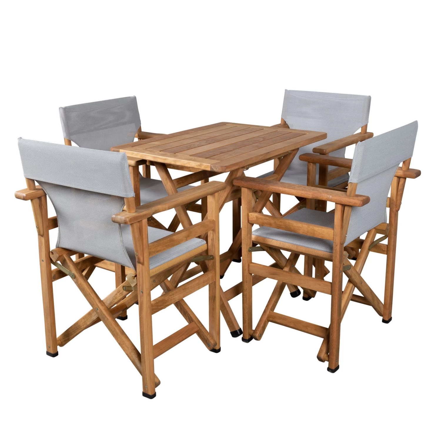 Holztisch 'Matera', Buchenholz, Ca. 80 X 60 X 75 Cm – Bild 4