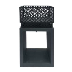 Feuerschale 'Malung', Granit, 35 X 35 X 46 Cm