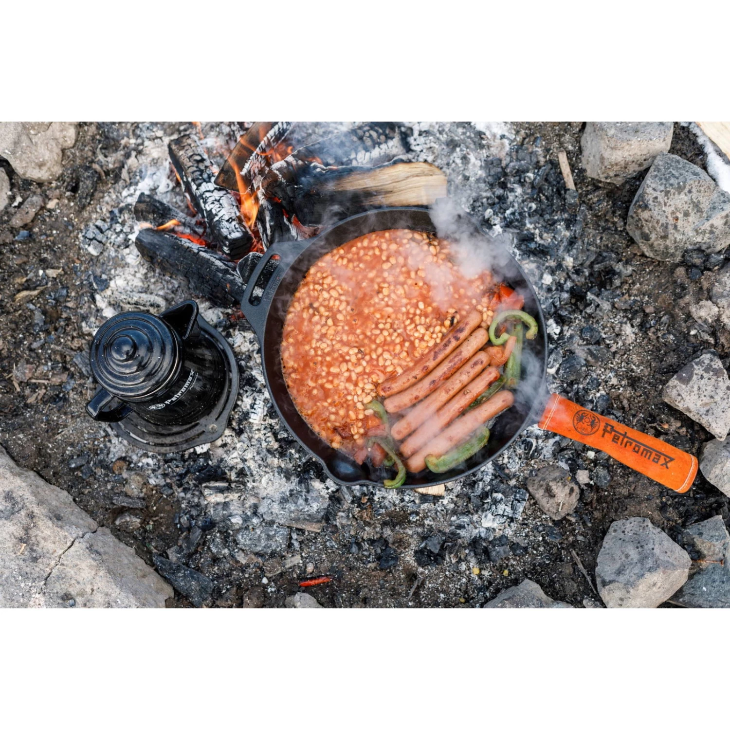 Petromax Griffhülle, Orange, Leder/Aramid, Ca. H 18,8 X Ø 4,5 Cm – Bild 4