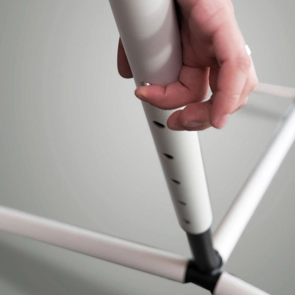 LA SIESTA Einzel-Hängemattengestell Nautico Grau, Aus Stahl – Bild 3