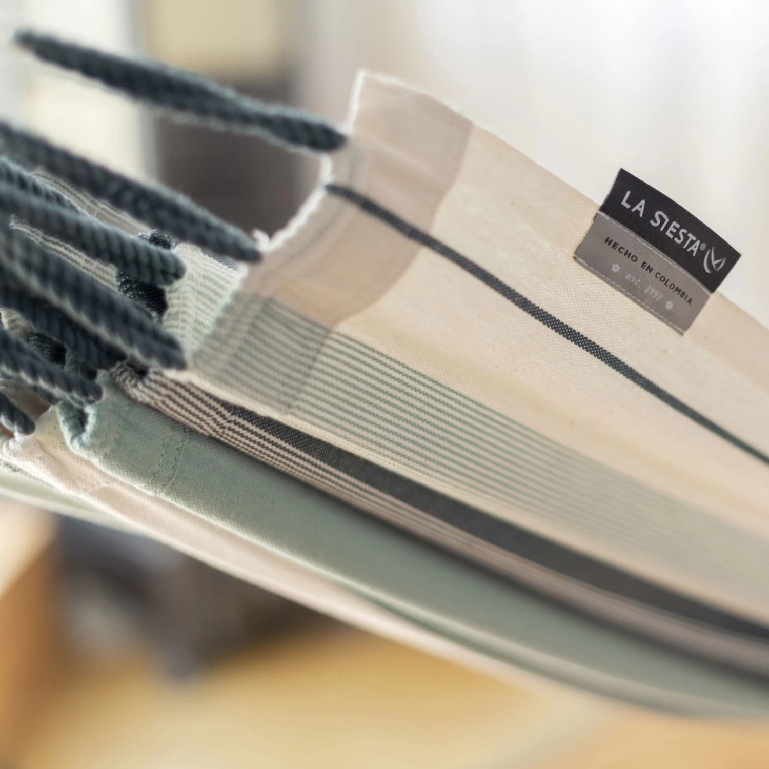 LA SIESTA Hängematte 'Modesta', Olive, L 300 X B 140 Cm – Bild 4