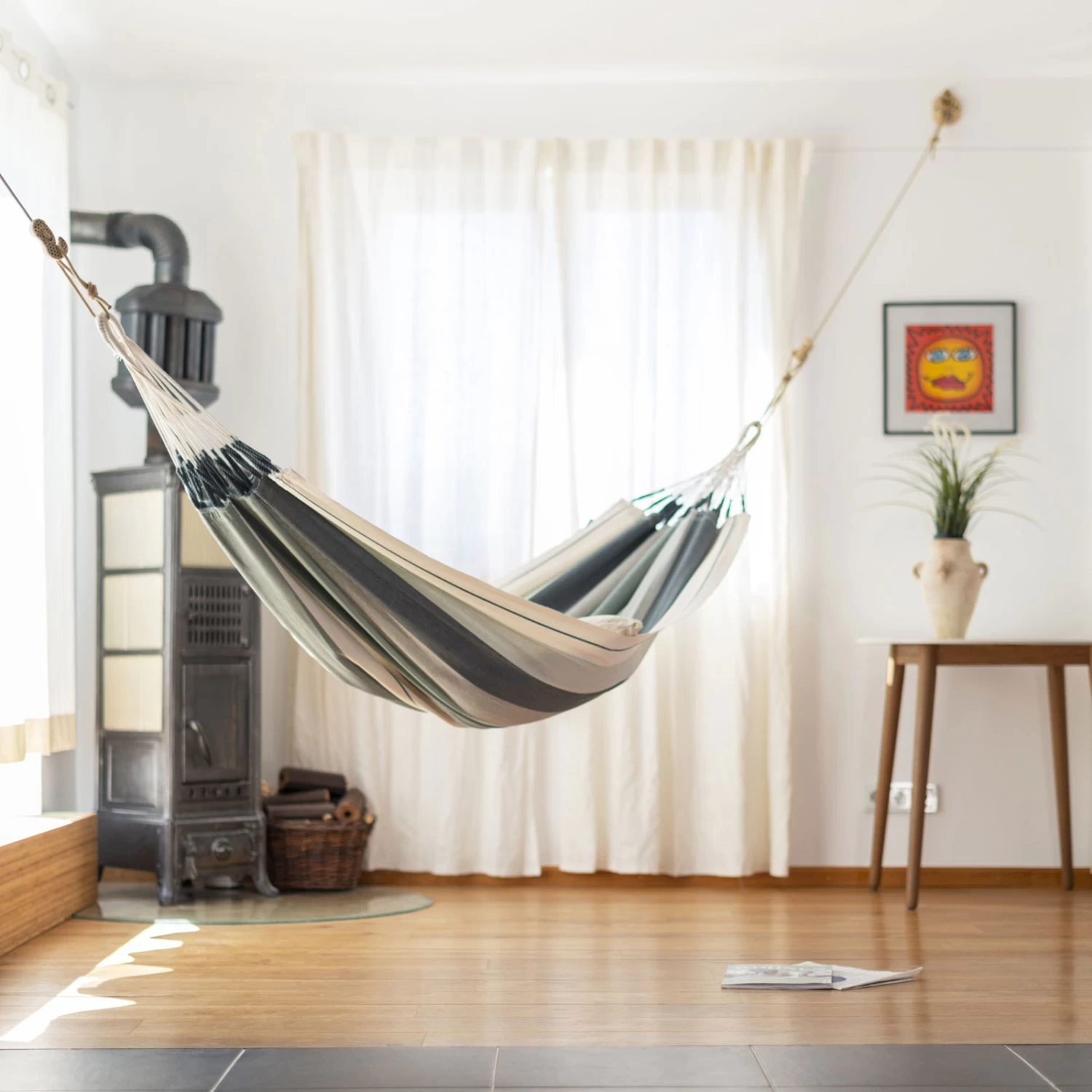 LA SIESTA Hängematte 'Modesta', Olive, L 300 X B 140 Cm – Bild 2