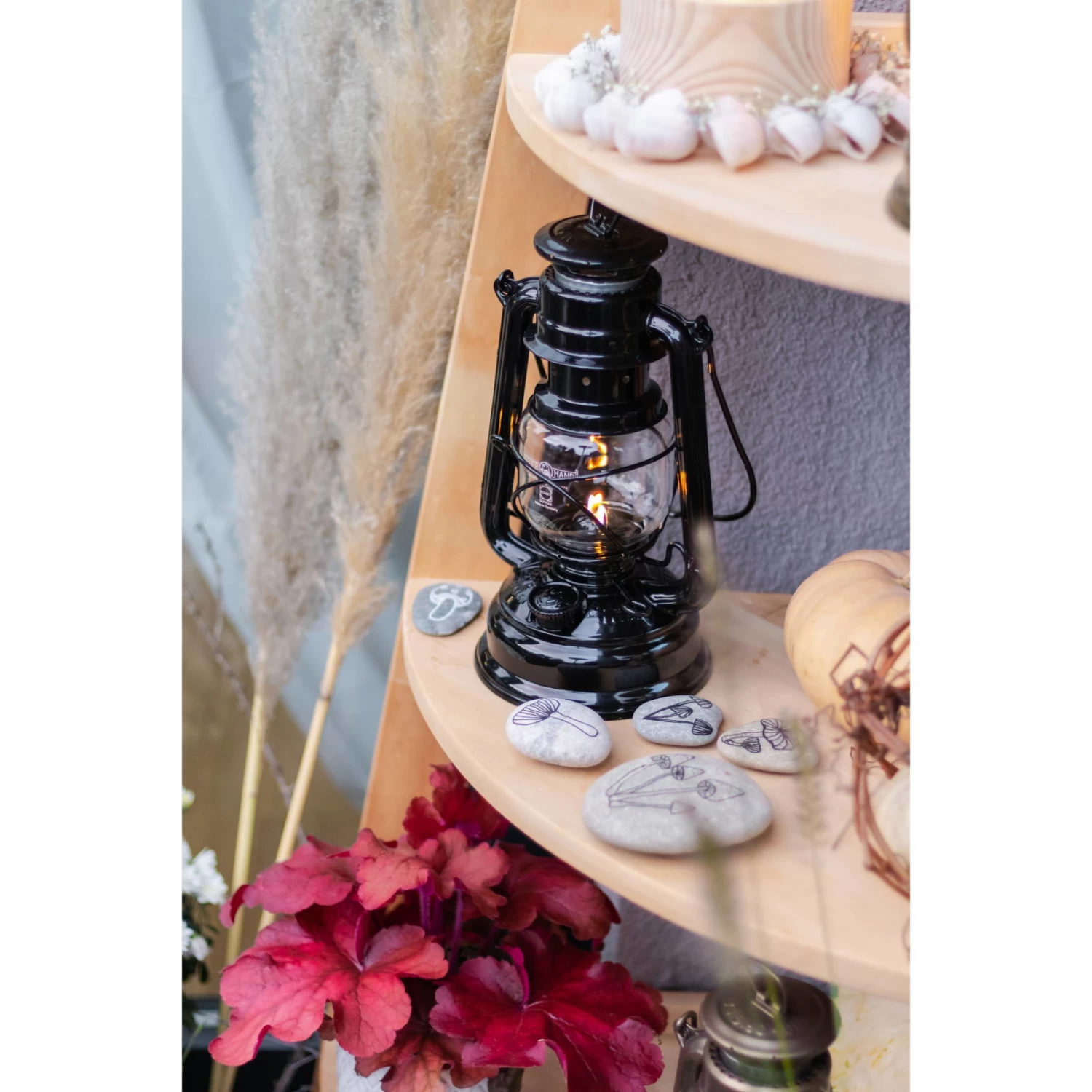 Feuerhand Sturmlaterne 'Baby Special 276', Tiefschwarz, 26,5 X 13,5 X 15 Cm – Bild 4