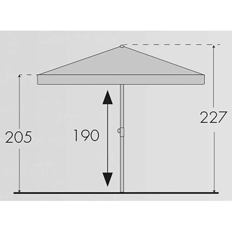 Doppler Rechteckschirm "Active Paragon", Ca. 180 X 120 Cm – Bild 6